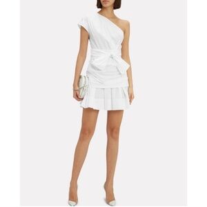 Derek Lam 10 Crosby Dress One-Shoulder Mini Dress